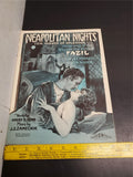 Vtg 1925 Sheet Music Neapolitan Nights Theme Song Fazil Ch. Farrell Greta Nissen