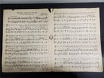 Antique WW1 1916 Sheet Music Honolulu America Loves You Decorative Artwork Piece