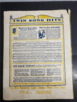 Antique WW1 1916 Sheet Music Honolulu America Loves You Decorative Artwork Piece