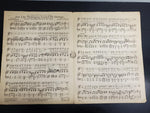 Antique WW1 1918 Sheet Music Just Like Washington Gen. Pershing Will Cross Rhine