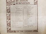 Antique 1882 Sheet Music Selected Compositions For The Piano 140 Years Old Rare!