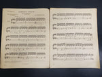 Antique 1882 Sheet Music Selected Compositions For The Piano 140 Years Old Rare!