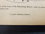 Antique 1882 Sheet Music Selected Compositions For The Piano 140 Years Old Rare!