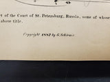 Antique 1882 Sheet Music Selected Compositions For The Piano 140 Years Old Rare!