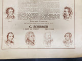 Antique 1882 Sheet Music Selected Compositions For The Piano 140 Years Old Rare!