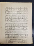Antique 1916 WW1 Sheet Music GoodBye Good Luck God Bless You Gorgeous Cover Rare