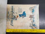 Vtg Roaring 20s 1923 Sheet Music I Love You Little Jessie James L Lawrence Weber