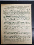 Vtg Sheet Music Butterfly Papillon Edvard Grieg for Piano 4th Grade Recital Rare