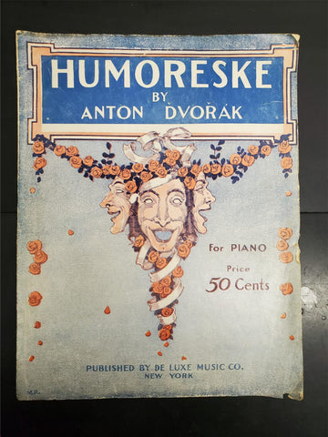 Antique 1911 Sheet Music Humoreske Collectible By Anton Dvorak De Luxe Music Co.