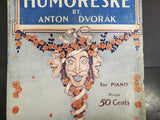 Antique 1911 Sheet Music Humoreske Collectible By Anton Dvorak De Luxe Music Co.