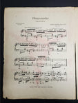 Antique 1911 Sheet Music Humoreske Collectible By Anton Dvorak De Luxe Music Co.