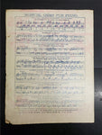 Antique 1911 Sheet Music Humoreske Collectible By Anton Dvorak De Luxe Music Co.