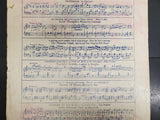 Antique 1911 Sheet Music Humoreske Collectible By Anton Dvorak De Luxe Music Co.
