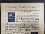 Vtg 1920s Roaring 20's Scarf Dance Sheet Music Scene De Ballet No 383 Chaminade