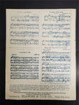 Antique 1918 WW1 Sheet Music They Are Tenting Tonight in Far Off France