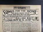 Antique Vintage 1917 WW1 Sheet Music Liberty Bell Patriotic USA Ballad Intact