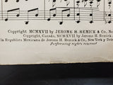Antique USA 1917 WW1 Sheet Music It's Time For Every Boy To Be A Soldier Ballad