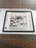 Vintage Cartoon Mining Glass Slide Neg NO 16363 Class 0.011 US Bureau Of Mines