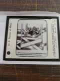 Vintage Cartoon Mining Glass Slide Neg NO 16363 Class 0.011 US Bureau Of Mines