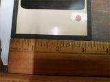Vintage Mining Glass Slide Five Employees In Mine & Uniform & Equipment #72388