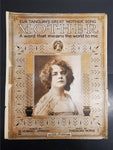 Antique 1915 WW1 Sheet Music Eva Tanguay Great Mother Song Collectible Leo Feist