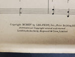Antique 1915 WW1 Sheet Music Eva Tanguay Great Mother Song Collectible Leo Feist