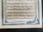 Antique 1917 WW1 Sheet Music America Needs You Like A Mother Collectible Music