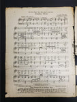 Antique WW1 1918 Sheet Music Daddy Mine Ballad Lew Wilson & Alfred Dubin Collect