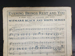 Antique WW1 1918 Sheet Music Daddy Mine Ballad Lew Wilson & Alfred Dubin Collect