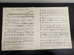 Antique 1916 WW1 Sheet Music Down Honolulu Way Song Ballad Collectible Unique