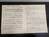 Antique 1916 WW1 Sheet Music Down Honolulu Way Song Ballad Collectible Unique