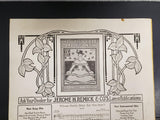 Antique 1916 WW1 Sheet Music Down Honolulu Way Song Ballad Collectible Unique