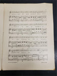 Antique WW1 1914 Sheet Music One Wonderful Night Ballad Collectible Music Rare