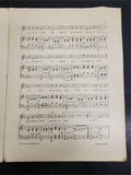 Antique WW1 1914 Sheet Music One Wonderful Night Ballad Collectible Music Rare