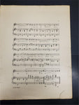 Antique 1917 WW1 Sheet Music Till The Clouds Roll By Oh Boy! Collectible Music