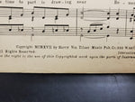 Antique 1917 WW1 Sheet Music Harry Von Tilzer Ballad Just As Your Mother Was