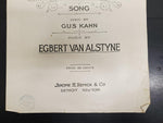 Antique 1917 WW1 Sheet Music On The Road To Home Sweet Home War Time Songs Rare