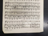 Antique 1917 WW1 Sheet Music On The Road To Home Sweet Home War Time Songs Rare