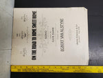 Antique 1917 WW1 Sheet Music On The Road To Home Sweet Home War Time Songs Rare