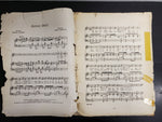 Antique 1910 Titanic Era Sheet Music Silver Bell Collectible Rich In History USA