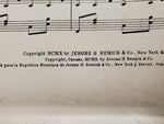 Antique 1910 Titanic Era Sheet Music Silver Bell Collectible Rich In History USA