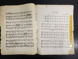 Antique 1910 Titanic Era Sheet Music Silver Bell Collectible Rich In History USA