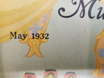 Vtg May 1932 The Etude Music Magazine Ornate Cover Collectible Complete Magazine