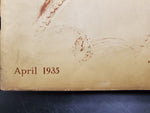 VTG Apr 1935 The Etude Music Magazine Marcella Sembrich Sheet Music Complete VF