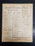 VTG Apr 1935 The Etude Music Magazine Marcella Sembrich Sheet Music Complete VF