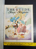 Vtg Apr 1929 The Etude Music Magazine The Apotheosis of Music Sheet Music