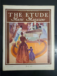 VTG June 1929 The Etude Music Magazine Buying The New Spinet Title Sheet Music