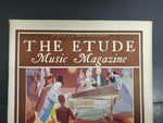 VTG June 1929 The Etude Music Magazine Buying The New Spinet Title Sheet Music