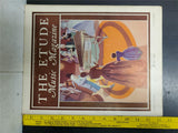 VTG June 1929 The Etude Music Magazine Buying The New Spinet Title Sheet Music