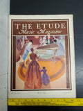 VTG June 1929 The Etude Music Magazine Buying The New Spinet Title Sheet Music